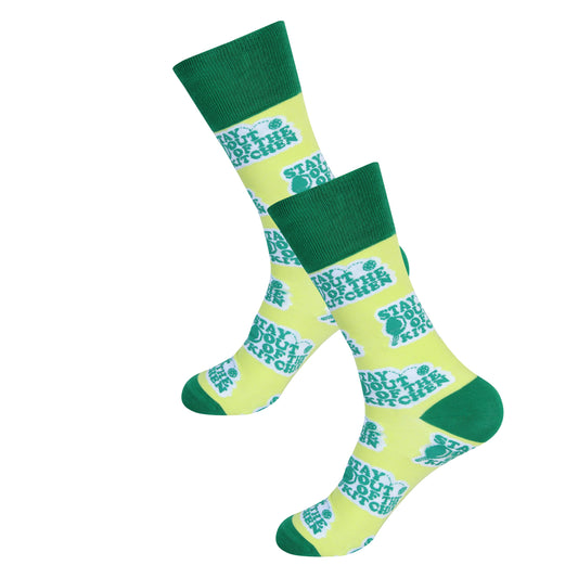 Stay Out of The Kitchen Pickleball Socks